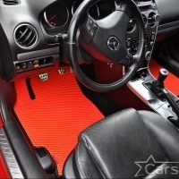 Автомобильные коврики EVA на Mazda 6 I GG 2wd (2002-2007)