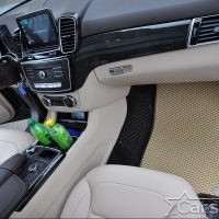 Коврики текстильные на Mercedes-Benz GL-klasse II X166 3 ряда (2012-2015)