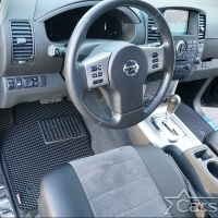 Коврики текстильные на Nissan Pathfinder III 3 ряда (2004-2014)