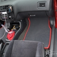 Двухслойные коврики EVA на Honda Civic VI 3D (1995-2001)