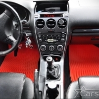 Двухслойные коврики EVA на Mazda 6 I GG 2wd (2002-2007)