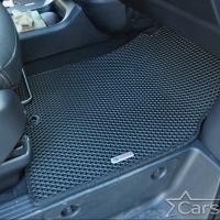 Двухслойные коврики EVA на Toyota HiAce H300 (2019->) 