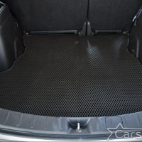 Двухслойные коврики EVA на Mitsubishi Outlander III 3 ряда (2012->)