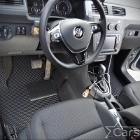 Двухслойные коврики EVA на Volkswagen Caddy IV Maxi (2015->)