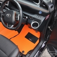 Двухслойные коврики EVA на Toyota Sienta II пр.руль (2015->)