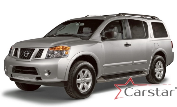 Двухслойные коврики EVA для Nissan Armada I 3 ряда (2004-2016)