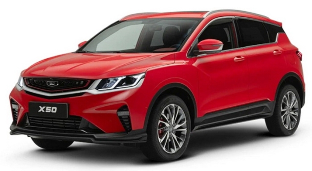 Двухслойные коврики EVA для Belgee X50 (2023->) 