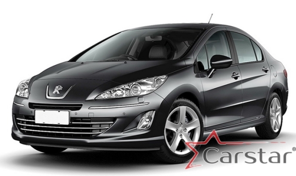Автомобильные коврики EVA 3D для Peugeot 408 (2012->)