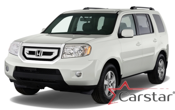Автомобильные коврики EVA 3D для Honda Pilot II (2008-2015)