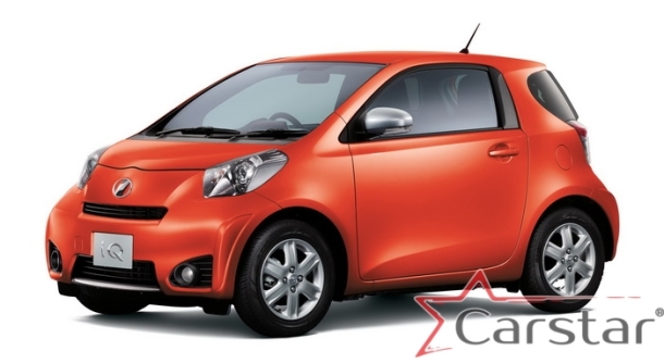 Автомобильные коврики EVA 3D для Toyota iQ (2008-2011) 