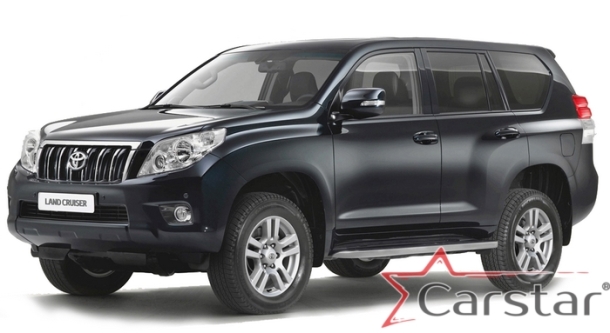 Автомобильные коврики EVA 3D для Toyota Land Cruiser Prado 150 (2009-2013)
