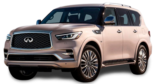 Автомобильные коврики EVA 3D для Infiniti QX80 I 3 ряда (2013-2024)