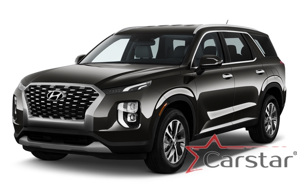 Автомобильные коврики EVA 3D для Hyundai Palisade I (2018-2025)