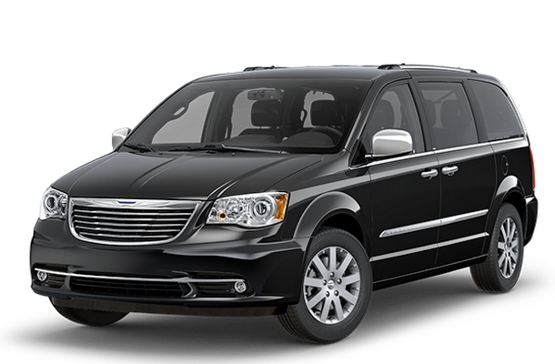 Автомобильные коврики EVA 3D для Chrysler Grand Voyager V (2008->) 2 ряд: кресла 1+1 убираются в пол