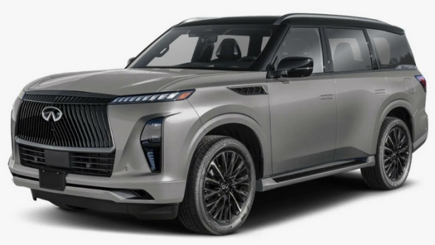 Автомобильные коврики EVA 3D для Infiniti QX80 II (2024->)